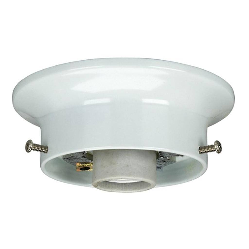3.25" White Wired Holder 1