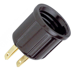 Medium Base Brown Polarized Socket Outlet 1