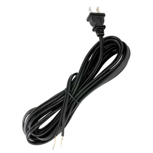 15' Black Molded Plug Cord 1