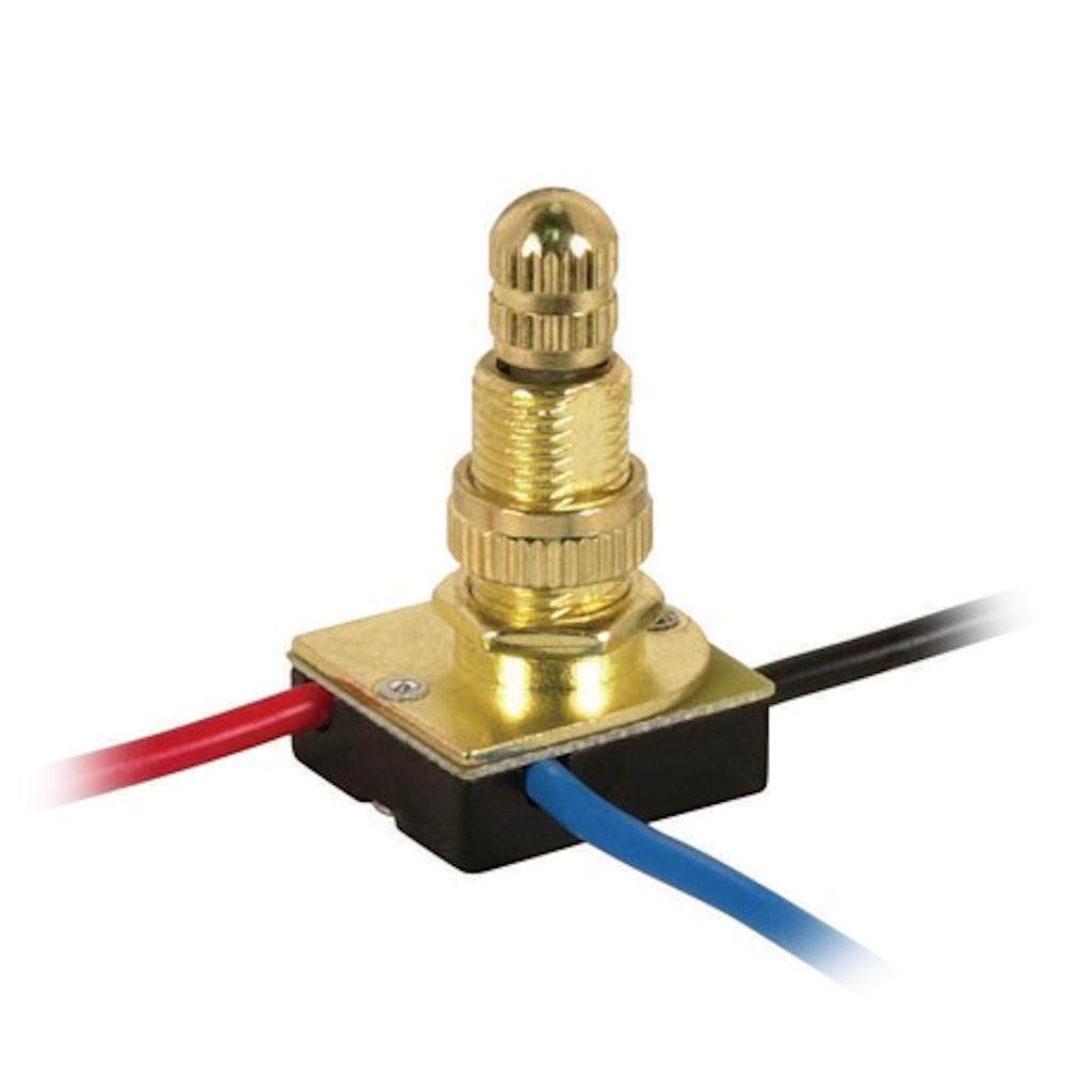 2 Circuit 4 Position 3 Way Metal Rotary Switch with Bushing 1