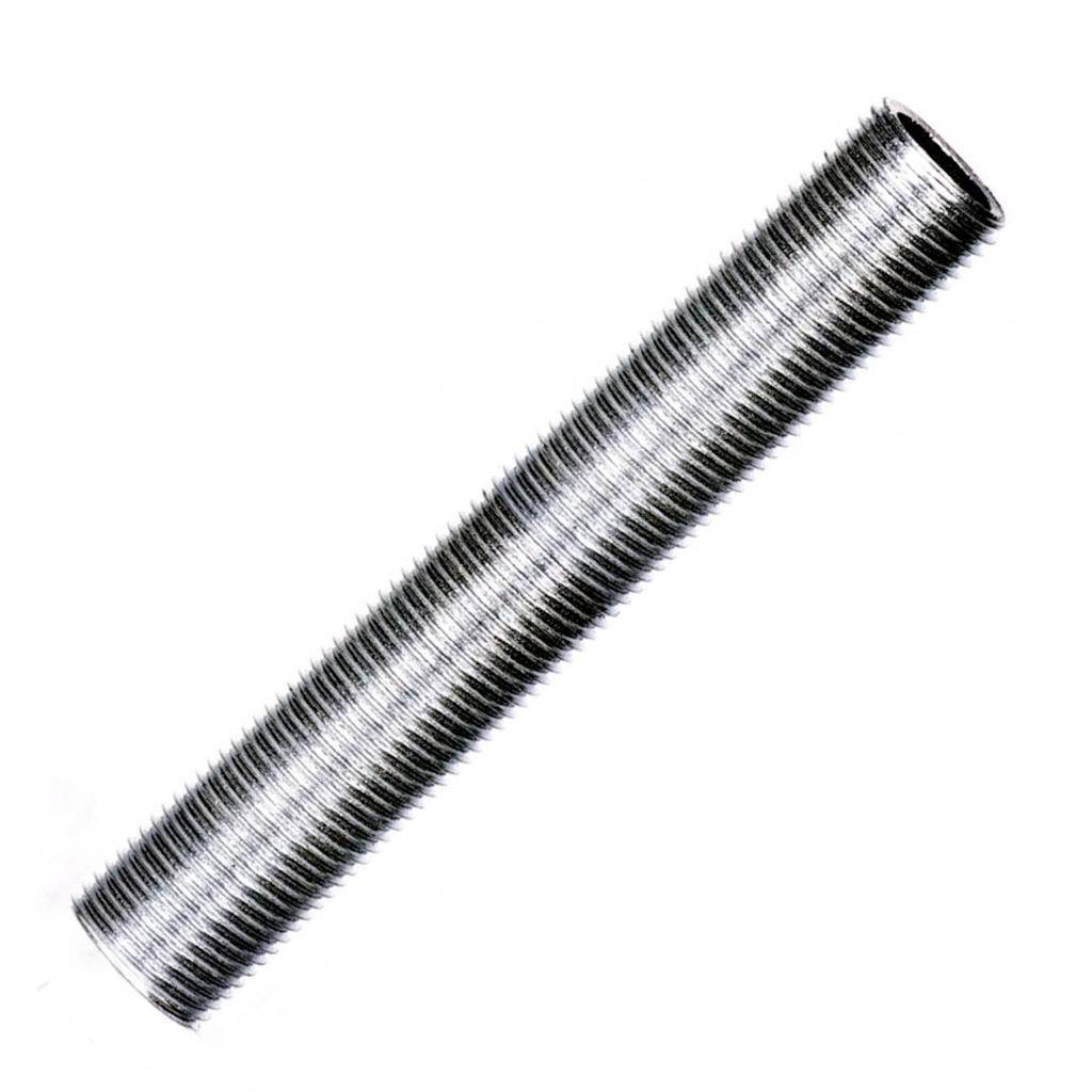 4" 3/8 IP Zinc Plated Steel Nipple 1