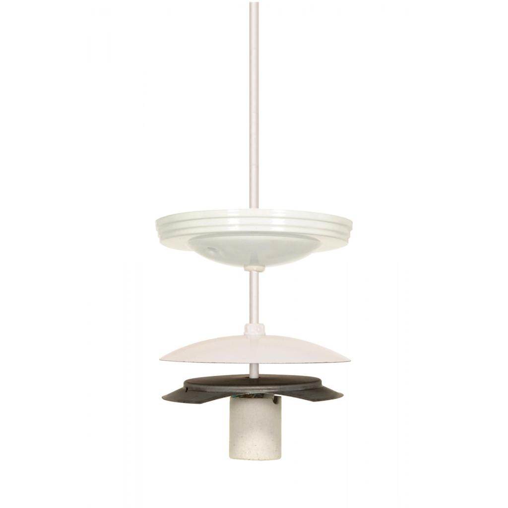 4" White Neckless Ball Holder Kit 1