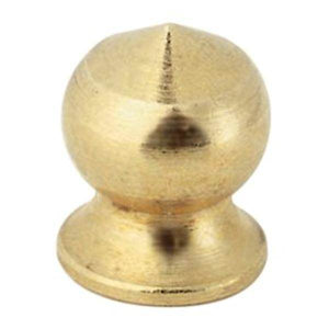 Brass 8/32 Pear Knobs 1