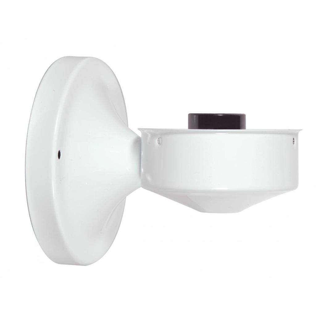 3.3" White Wall Bracket 1