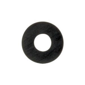 0.8" 1/8 IP Black Rubber Washer 1