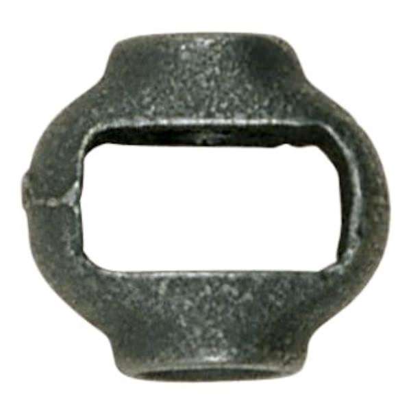 1" Malleable Iron Hickey 1/8 IP X 3/8 IP 1