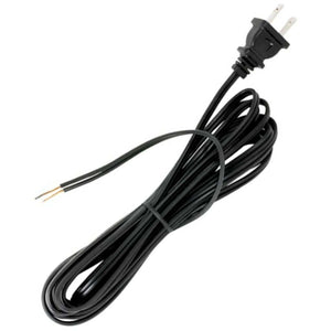 15' Black Molded Plug Cord 1