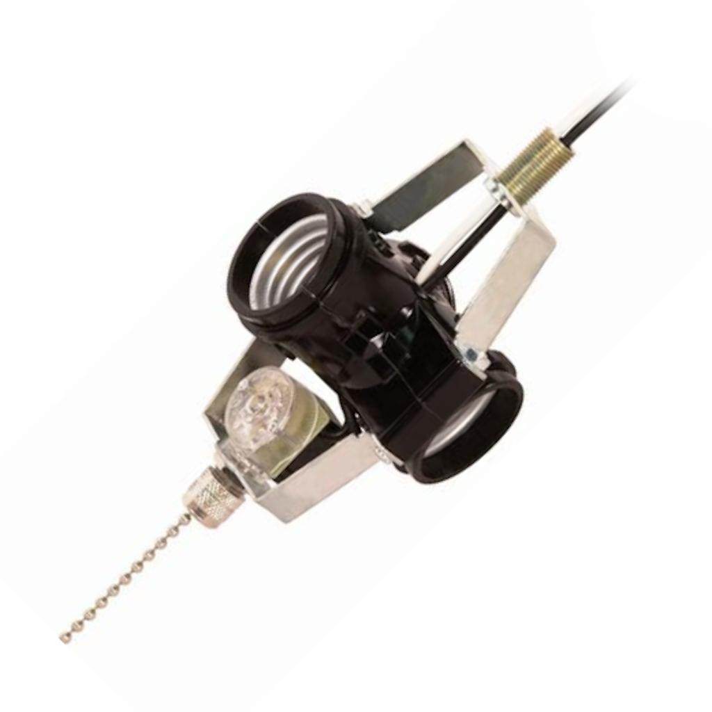 1/8 IP Threaded Bracket 3 Light Cluster Socket 1