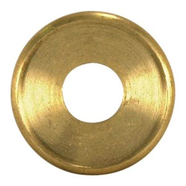 1/8 IP Slip Unfinished Turned Brass Check Ring 1