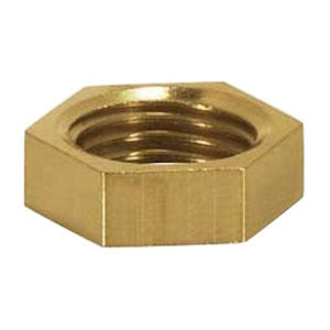 1/4 IP Brass Hexagon Locknuts 1