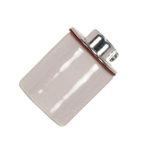 660 watt 250 volt 1/4 IPS Cap Screw Shell Porcelain Glazed Keyless Socket 1