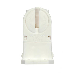 White T5 Miniature Bi-Pin Rotary Locking Lampholder 1