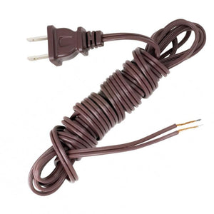 12' Molded Polarized Brown Cord Set 1
