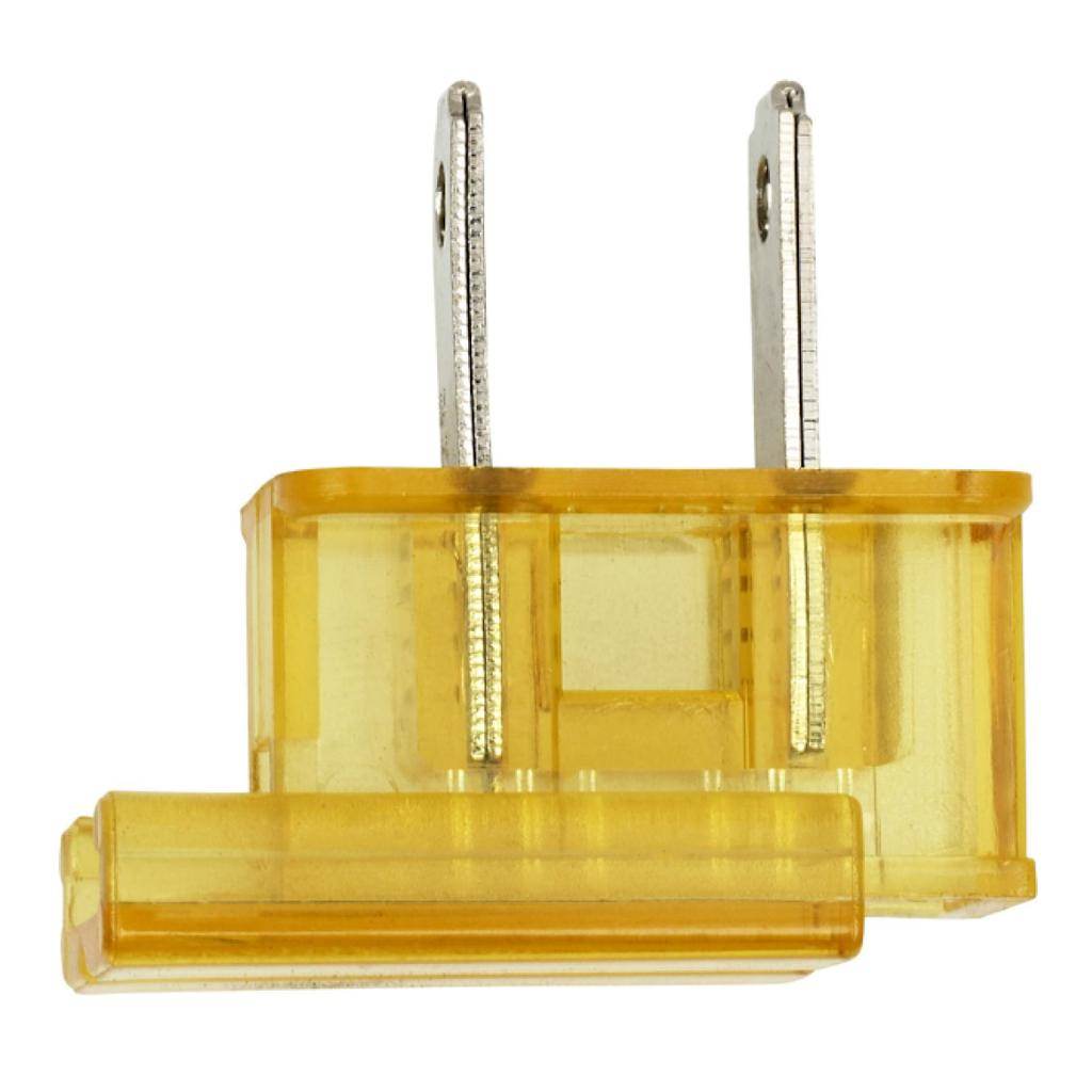 125 volt Gold Polarized Slide Plug 1
