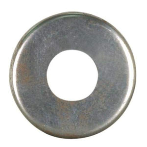 1/8 IP Slip Unfinished Curled Edge Steel Check Ring 1