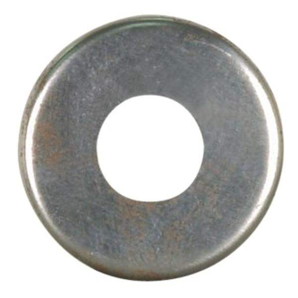 1/8 IP Slip Unfinished Curled Edge Steel Check Ring 1