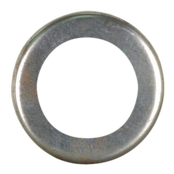 1/4 IP Slip Unfinished Curled Edge Steel Check Ring 1