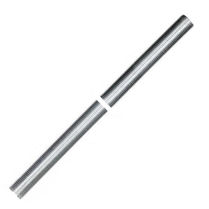 45" 1/8 IP Zinc Plated Steel Nipple 1