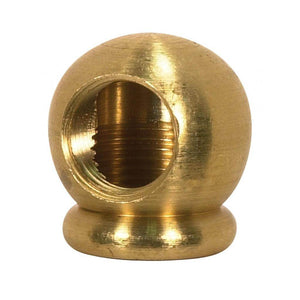1.2" Unfinished Brass Large Elbow 1