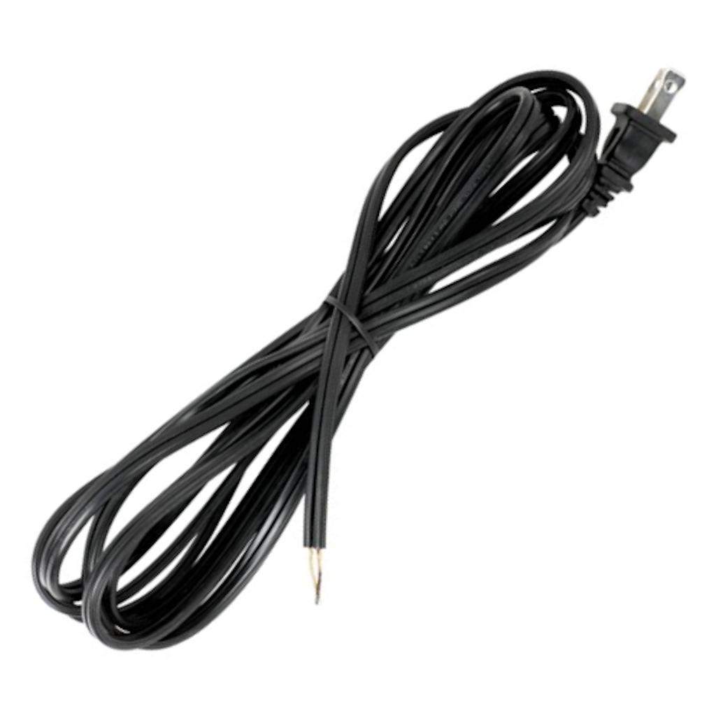 10' Black Molded Plug Cord 1
