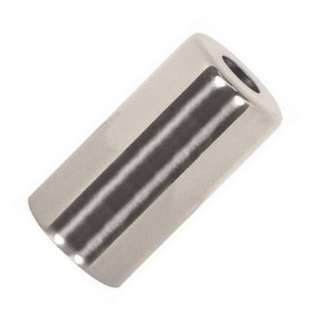 Solid Brass Polished Nickel Candle Cup 1