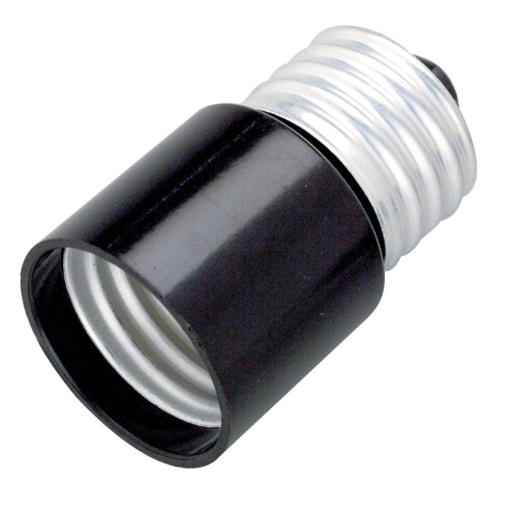 Medium Base (E26) Black Socket Extender 1