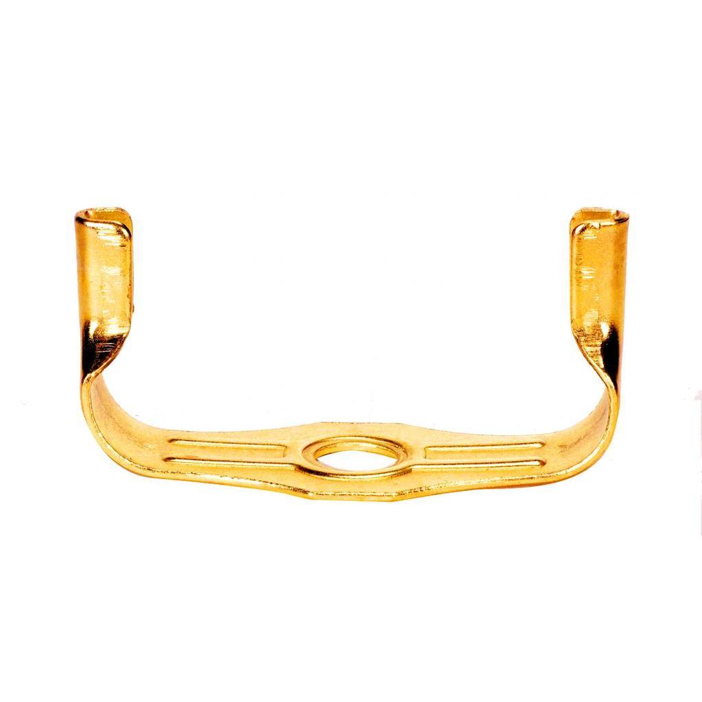 Light Duty 1/8 IP Brass Plated Wide Saddle for CFL 1