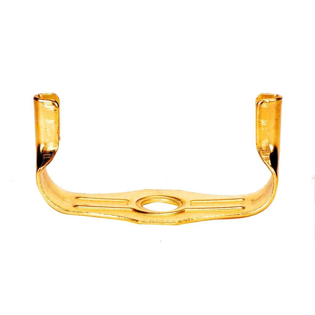 2.8" Heavy Duty Brass Plated Steel Wide Saddle For CFL 1
