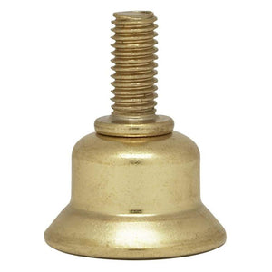 1/4-27 Brass Plated Steel Risers 1