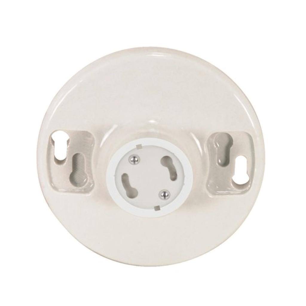 GU24 Fluorescent Keyless Porcelain Receptacle Sockets with Screw Terminals 1