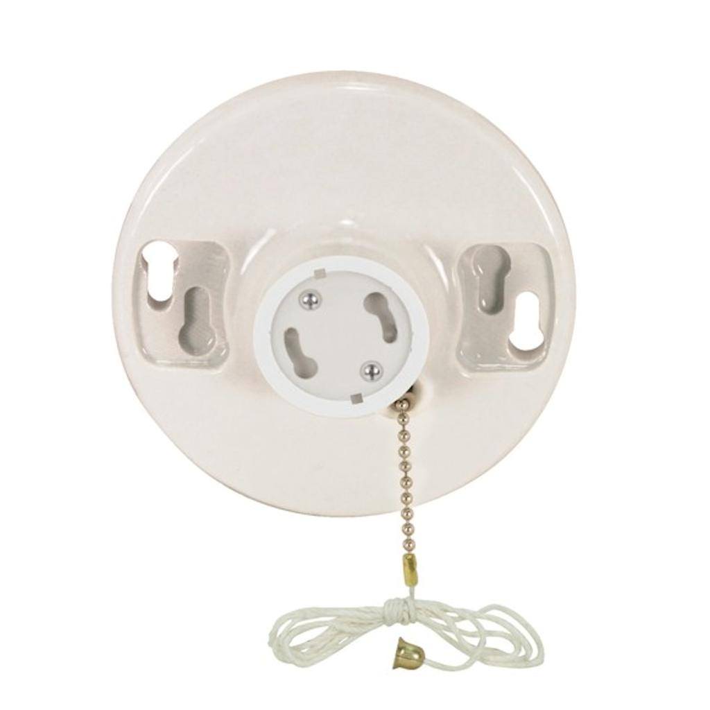 GU24 Fluorescent Porcelain Receptacle Sockets with Screw Terminals 1