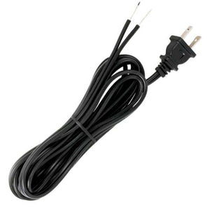 10' Black Molded Plug Cord 1