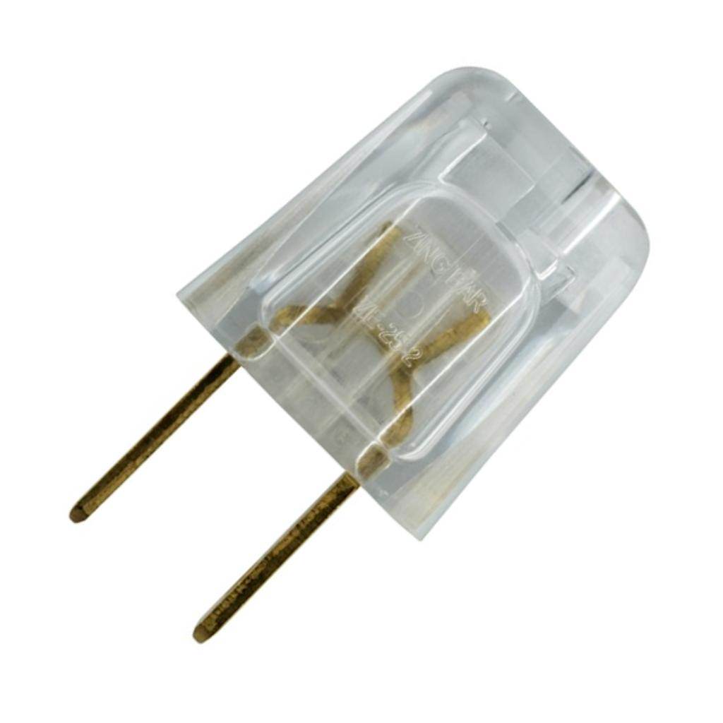 Silver Polarized Quick Connect Plug 1