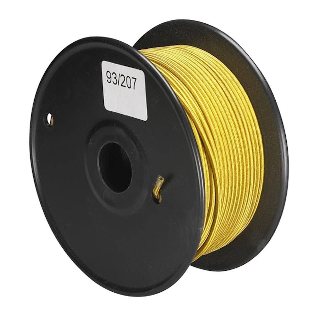 250' Gold 18/1 Rayon Braid Wire Spool 1
