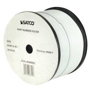 2500' White 18/2 SPT-2 Wire Reel 1