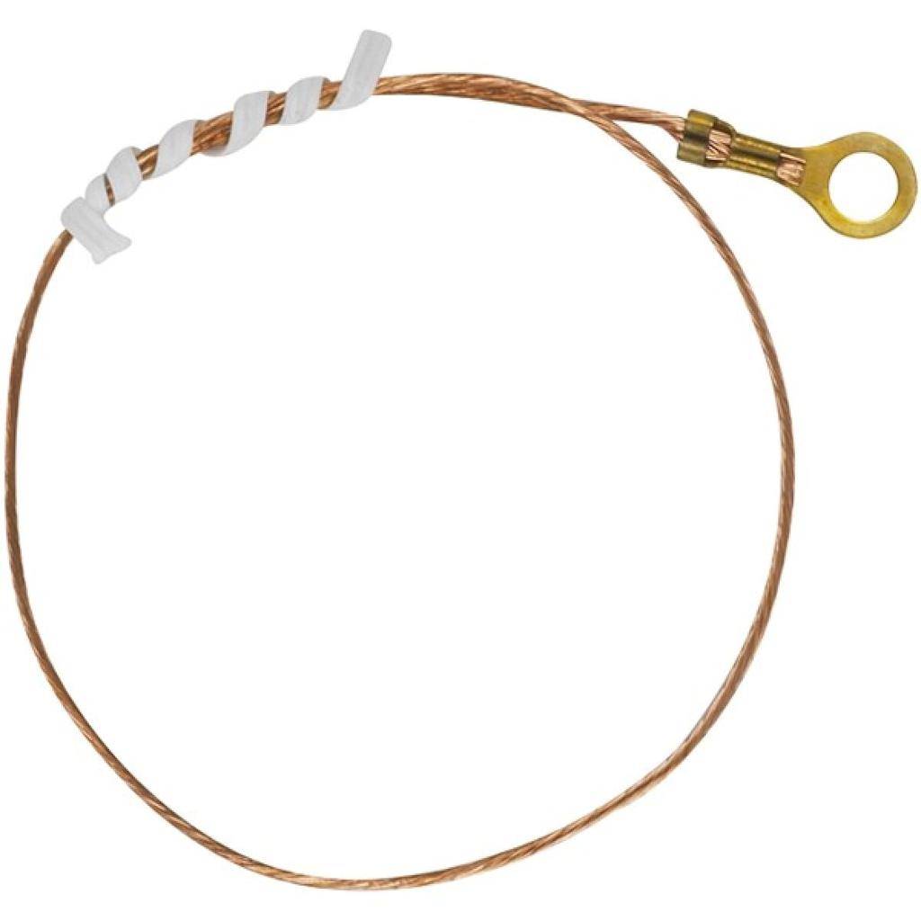 10" Bare Copper Ground Wire 1