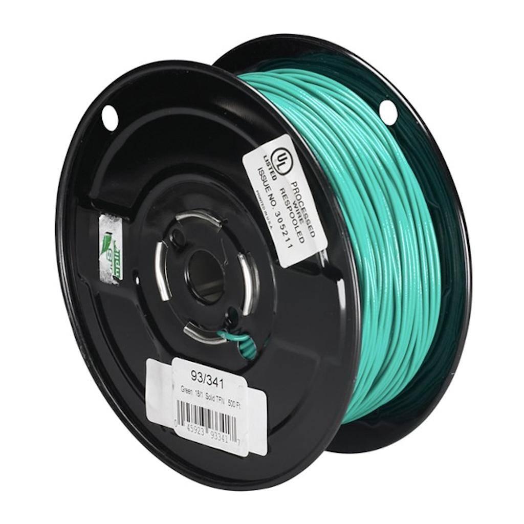 500' Green Nylon Wire Spool 1