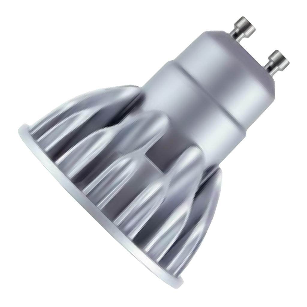 7.5 watt 120 volt MR16 Twist and Lock Base 4000K Cool White Dimmable Flood LED 1