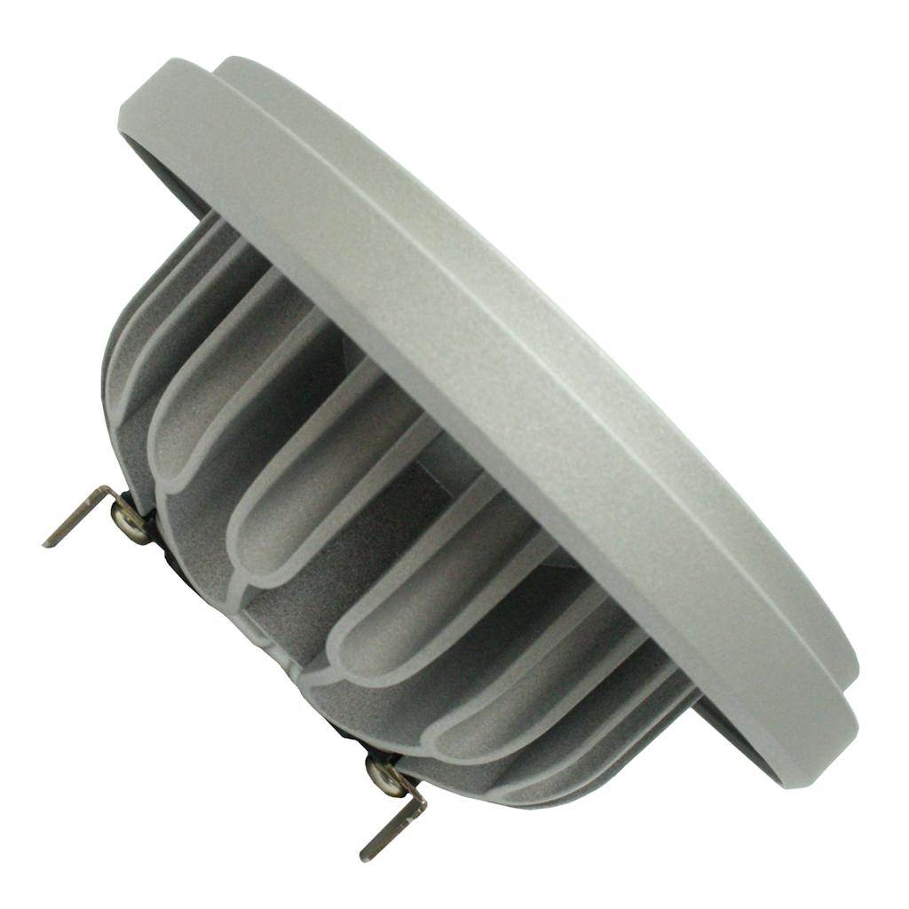 12.5 watt 12 volt AR111 Screw Terminals Base 2700K Warm White Dimmable LED 1