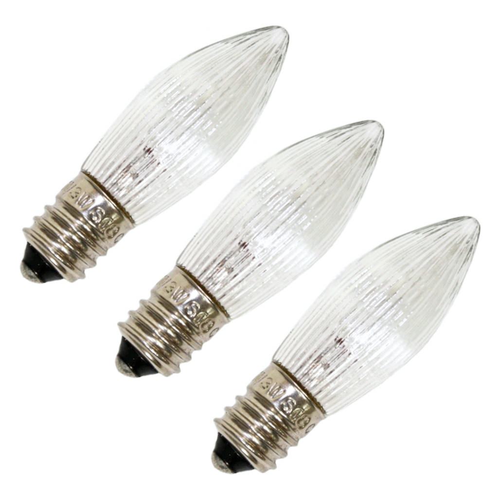 0.1 watt 3 volt Clear LED (3 pack) 1