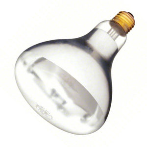 125 watt 120 volt BR40 Medium Screw Base 2700K Warm White Heat Lamp Incandescent Light Bulb 1
