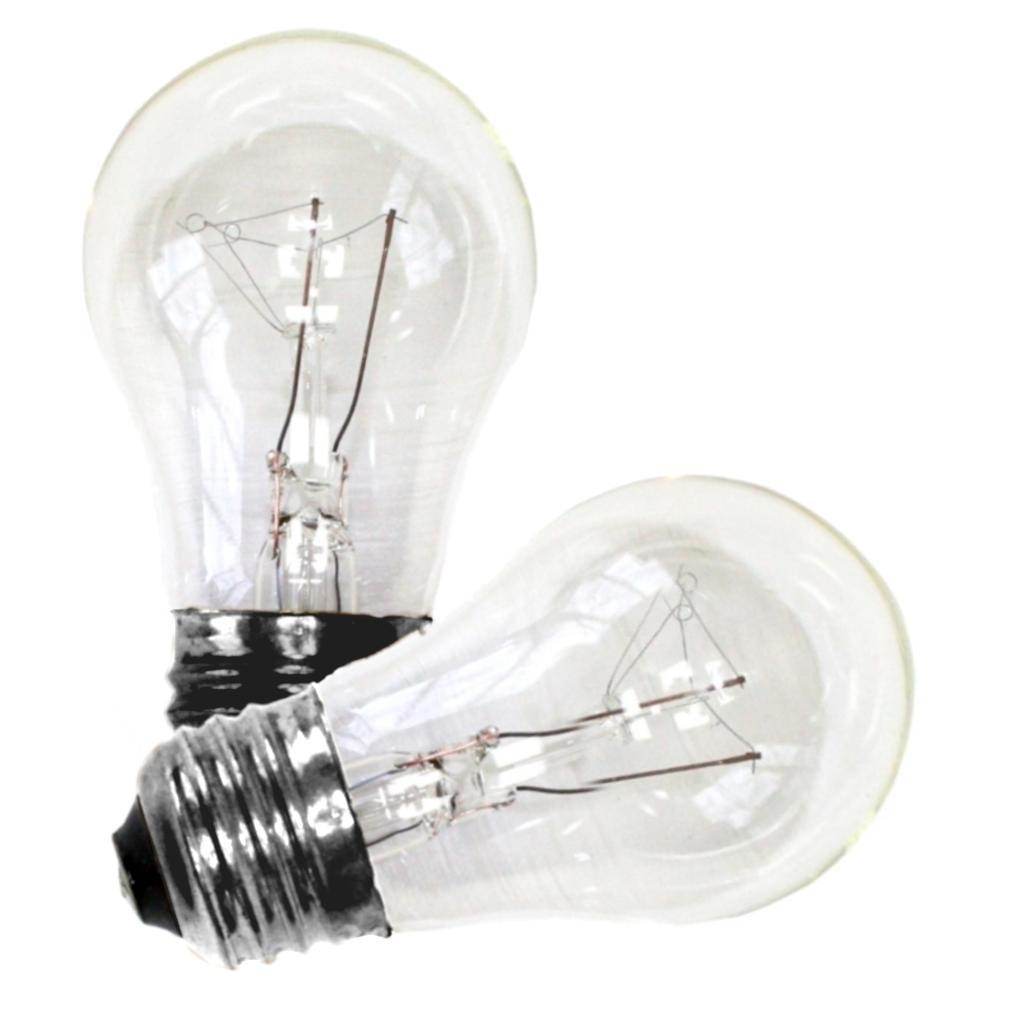 40 watt 120 volt A15 Medium Screw Base 2850K Warm White Long Life Clear (2 pack) 1