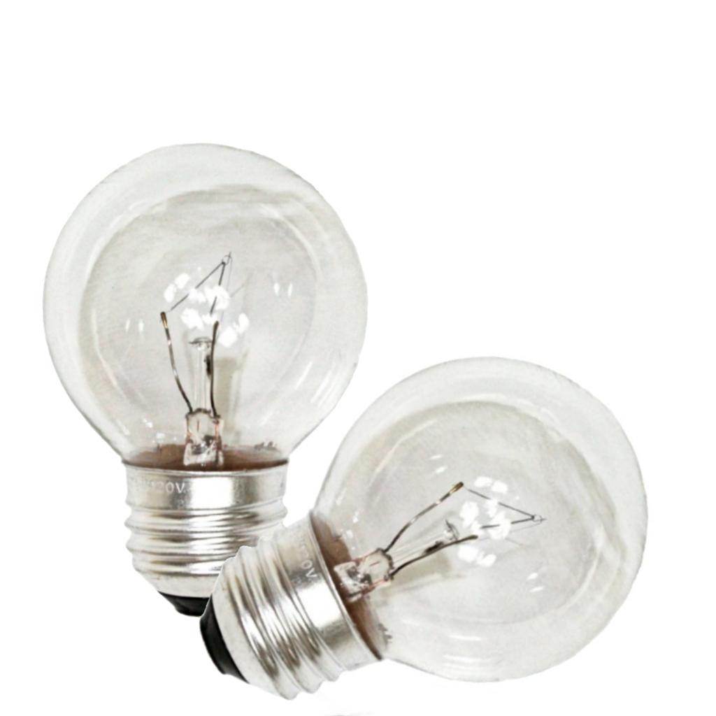 25 watt 120 volt G16.5 Medium Screw Base 2850K Warm White Clear (2 pack) 1