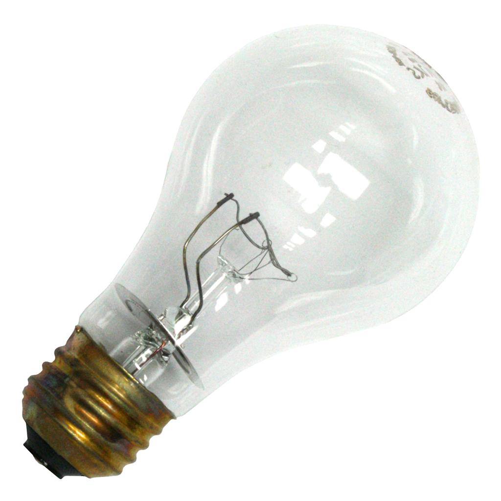90 watt 120/125 volt A19 Medium Screw Base Clear 1
