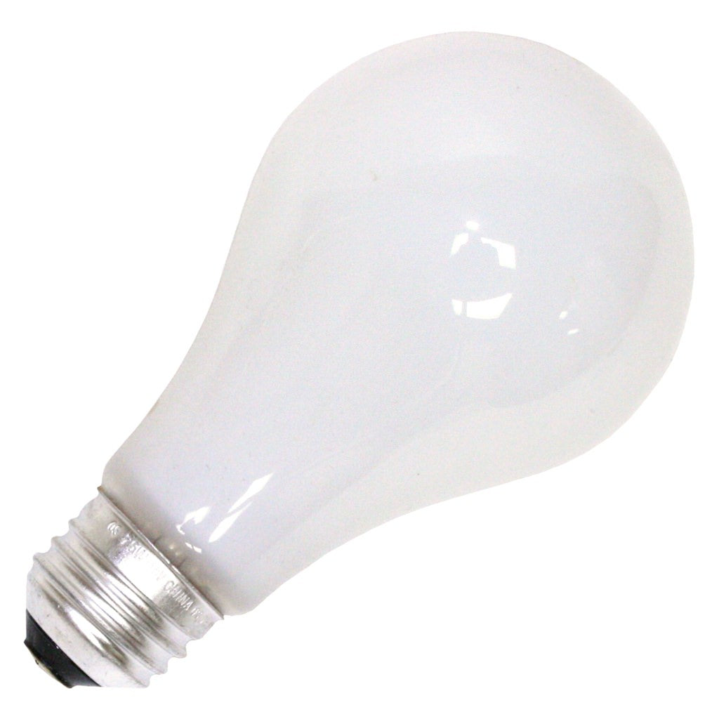 150 watt 118 volt A21 Medium Screw Base Ceramic White 1