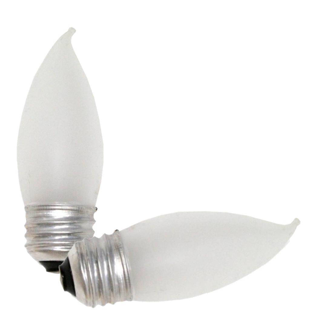40 watt 120 volt B10 Medium Screw Base Long Life Frosted (2 pack)</b 1