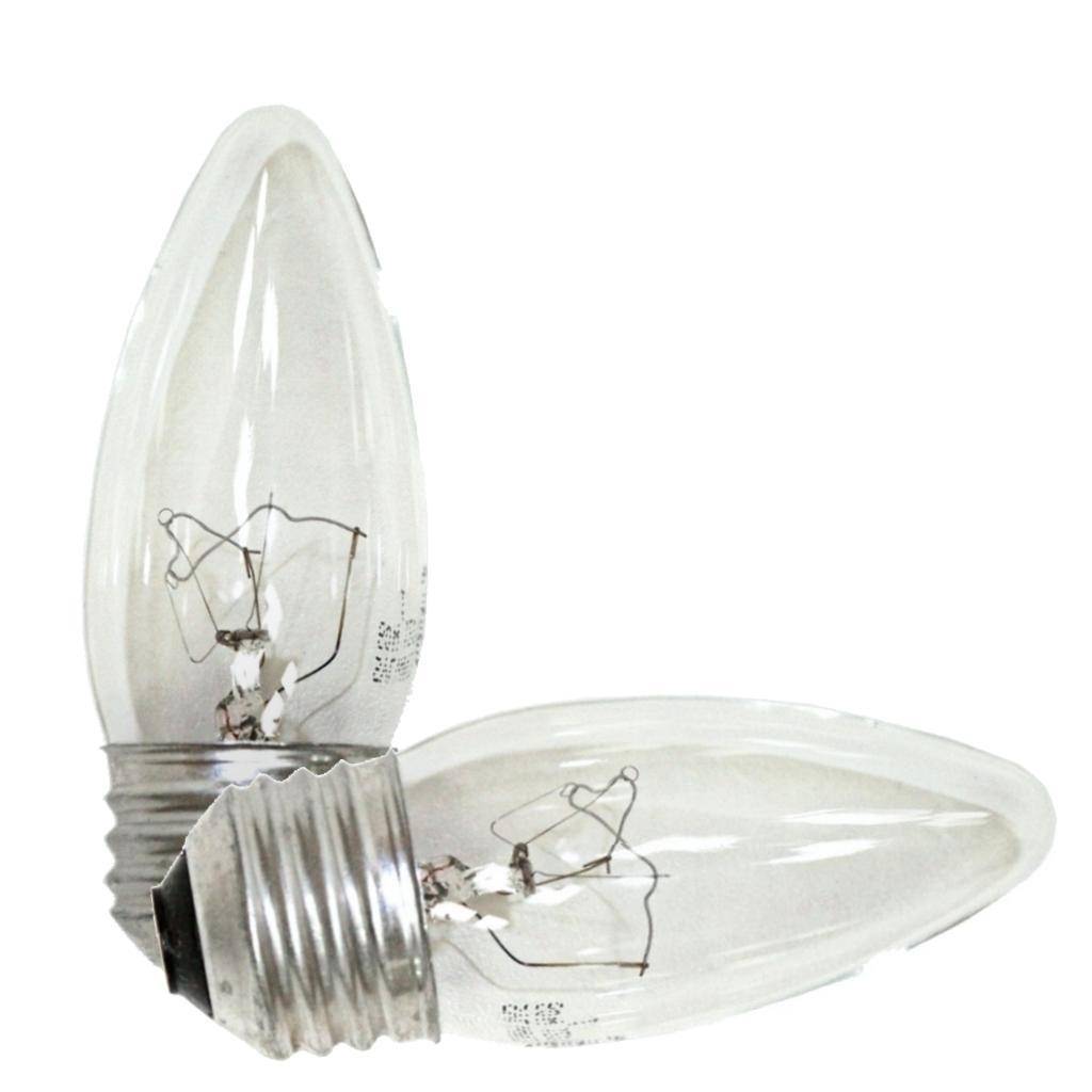 15 watt 120 volt B10 Medium Screw Base 2850K Warm White (2 pack) 1