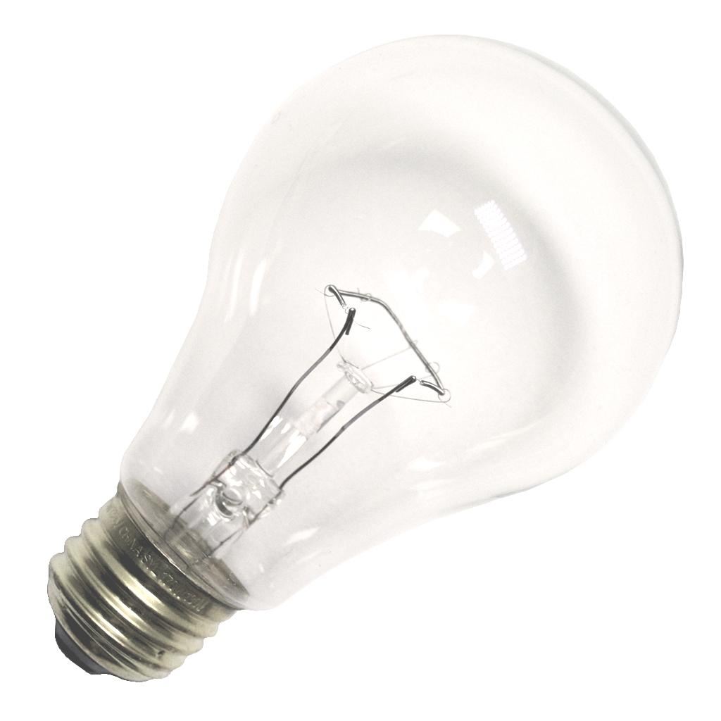 170 watt 130 volt A23 Medium Screw Base Clear 1