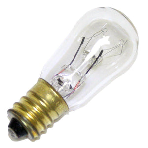 6 watt 30 volt S6 Candelabra Screw Base Clear 1