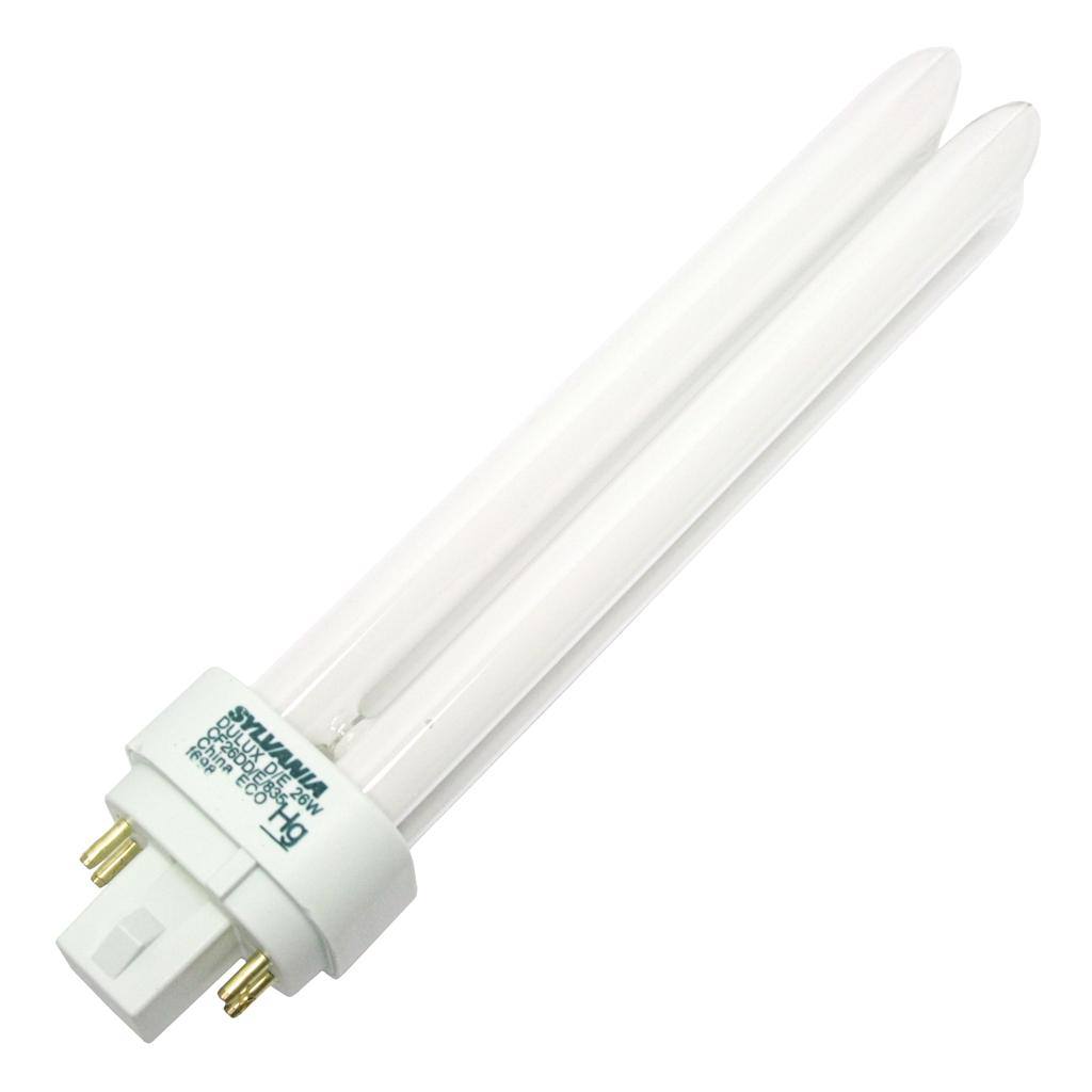 26 watt T4 4-Pin Base 3500K Natural White CFL 1